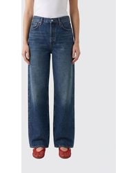 Agolde - Jeans De Pernera Ancha De Denim - Lyst