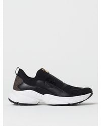 Michael Kors - Sami Mesh And Leather Sneakers - Lyst