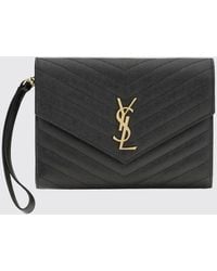 Saint Laurent - Cassandre Quilted Leather Mini Bag With Ysl Monogram - Lyst