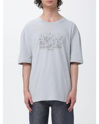 Maison Margiela - Embroidered Logo Cotton T-Shirt - Lyst