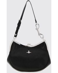 Vivienne Westwood - Crush Smooth Calfskin Shoulder Bag With Orb Logo - Lyst