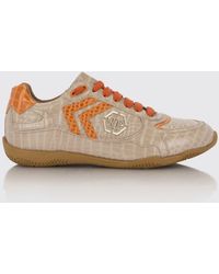 Philipp Plein - Pit-$Top Crocodile Print Leather Sneakers - Lyst