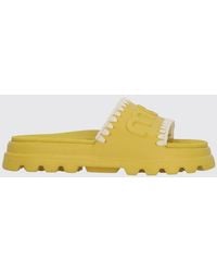 Mou - Eva Rubber Sliders - Lyst
