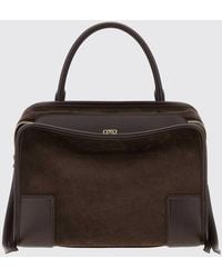 Loewe - Amazona 180 Medium Suede Handbag With Removable Shoulder Strap - Lyst