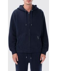 JW Anderson - Cotton Zip-Up Hoodie With Contrast Logo - Lyst