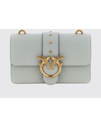 Pinko - Love One Mini Leather Bag - Lyst