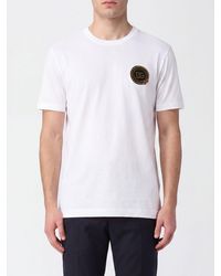 Dolce & Gabbana - Dolce &Amp Gabbana Slim Fit Cotton T-Shirt With Contrasting Dg Monogram - Lyst