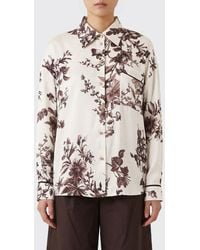 Liu Jo - Viscose Shirt With Floral Print - Lyst
