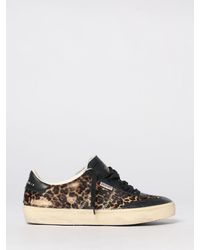 Golden Goose - Soul Star Used Animal Print Pony Skin Sneakers - Lyst