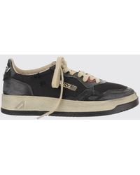 Autry - Medalist Low Super Vintage Low Leather And Used Mesh Sneakers - Lyst