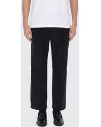 Herno - Pleated Wool Tailored Trousers With Welt Pockets - Lyst