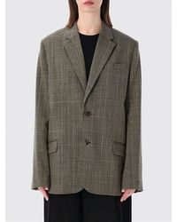 Soeur - Single-Breasted Check Wool-Blend Blazer - Lyst