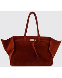 Benedetta Bruzziches - Mame Suede Leather Shoulder Bag - Lyst