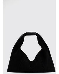 Twinset - Suede Hobo Bag With Metallic Mesh Tassels - Lyst