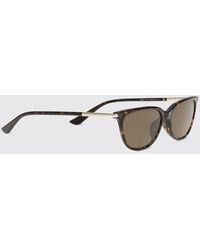 McQueen - Acetate And Metal Sunglasses - Lyst