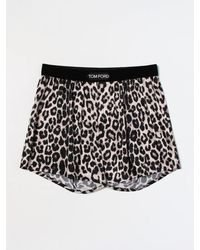 Tom Ford - Boxer Shorts In Animal Print Silk - Lyst