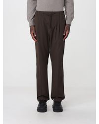 Herno - Straight-Leg Technical Fabric Trousers With An Elasticated Drawstring Waist - Lyst