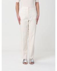 Fabiana Filippi - Cotton Trousers - Lyst