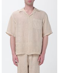 120% Lino - Casual Linen Shirt - Lyst
