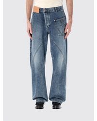 JW Anderson - Wide Leg Jeans - Lyst