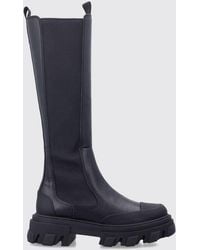 Ganni - High Cleated Chelsea Boots - Lyst