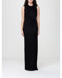 Elisabetta Franchi - Long Jersey Dress - Lyst