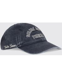 Golden Goose - Embroidered Logo Cotton Denim Baseball Cap - Lyst