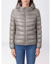Herno - Slim Fit Waterproof Nylon Down Jacket With Hood And Metal Zip - Lyst