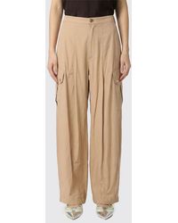 Pinko - Cotton Cargo Trousers - Lyst