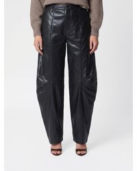 ROTATE BIRGER CHRISTENSEN - High-Waisted Baggy Wide-Leg Trousers - Lyst