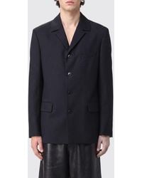 Dries Van Noten - Single-Breasted Cotton And Wool Blazer With Peak Lapels - Lyst
