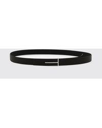 Tom Ford - Reversible Leather T Logo Belt - Lyst