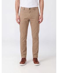 Briglia 1949 - Slim Fit Stretch Cotton Chino Trousers - Lyst
