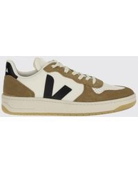 Veja - V-10 O.T. Leather Sneakers - Lyst