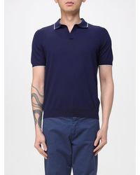 Fay - Cotton Polo Shirt - Lyst