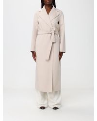 Max Mara - Long Belted Robe Coat - Lyst