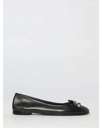 Balenciaga - City Up Leather Ballerinas - Lyst