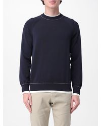 Eleventy - Cotton Knit Sweater - Lyst
