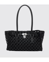 Michael Kors - Hamilton Moderne Woven Mesh Polyester Bag - Lyst