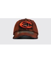 CAMPERLAB - Distorted Washed Sprayed Used Cotton Hat - Lyst
