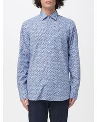 Etro - Cotton Shirt With Paisley Print - Lyst
