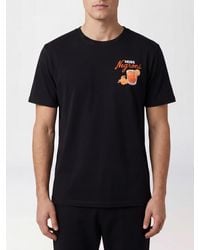 MC2 Saint Barth - Printed Cotton T-Shirt - Lyst