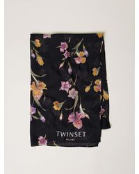 Twinset - Seidentuch Damen - Lyst