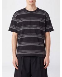 Comme des Garçons - Comme Des Gar&Ccedil	Ons Homme Plus Cotton T-Shirt With Patch Pocket - Lyst