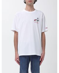 MC2 Saint Barth - Cotton Crew Neck T-Shirt - Lyst