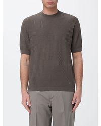Emporio Armani - Virgin Wool Sweater - Lyst