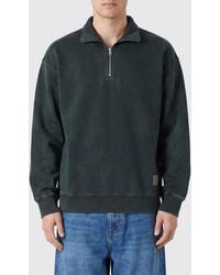 Carhartt - Long-Sleeved Cotton Polo Shirt With Zip Closure - Lyst