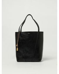 Chloé - Chlo&Eacute Spin Hammered Leather Bag - Lyst