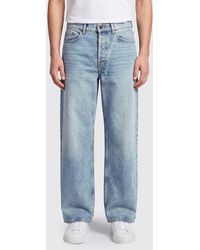 Golden Goose - Parker Mid-Rise Wide-Leg Cotton Denim Jeans - Lyst