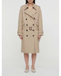 The Attico - Double-Breasted Cotton Trench Coat - Lyst